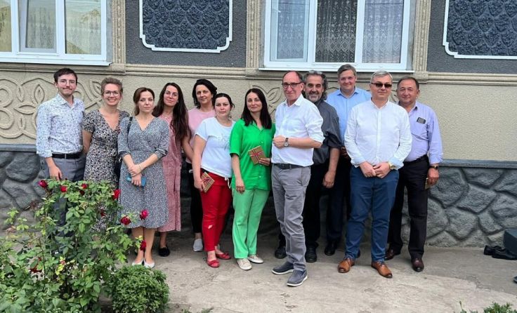 Prominenter Besuch in Moldawien (Foto: privat)