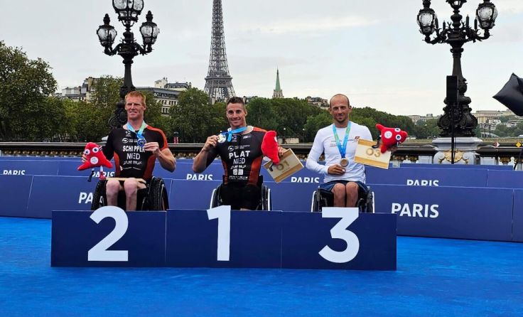 Florian Brungraber wurde Dritter bei dem Testevent in Paris (Foto: privat)