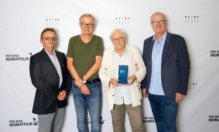 Preisverleihung: Fürst-Elmecker, Vorauer, Brenta, Bgm. Gratzl (Foto: Oskar Fleischanderl)