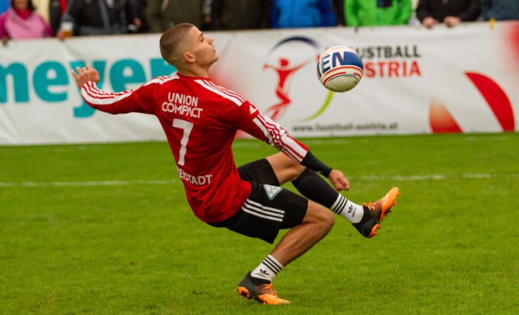 Angreifer Benjamin Voit (Foto: Stefan Gusenleitner)