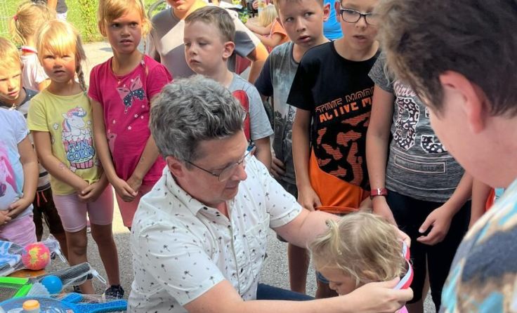 Siegerehrung durch Landesrat Michael Lindner (Foto: SPÖ Kefermarkt)