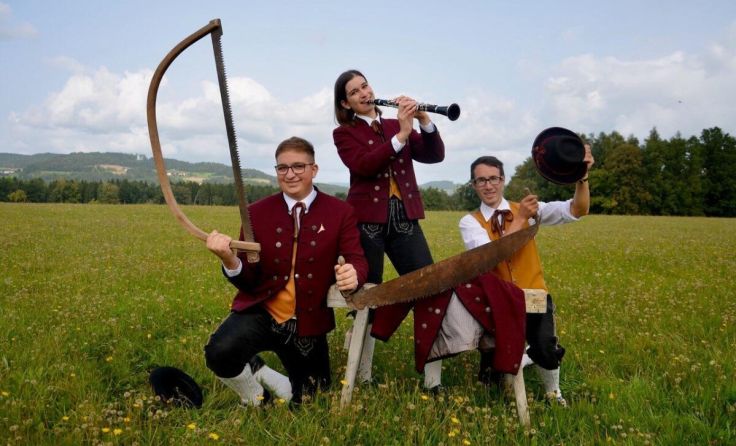 Der MV Hagenberg lädt zum Herbstkonzert "Schneidig vor". (Foto: Musikverein Hagenberg)