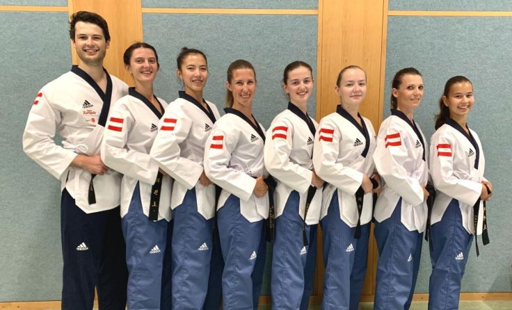 EM-Teilnehmer aus dem Bezirk Freistadt (Foto: TKD ASVÖ Tragwein)