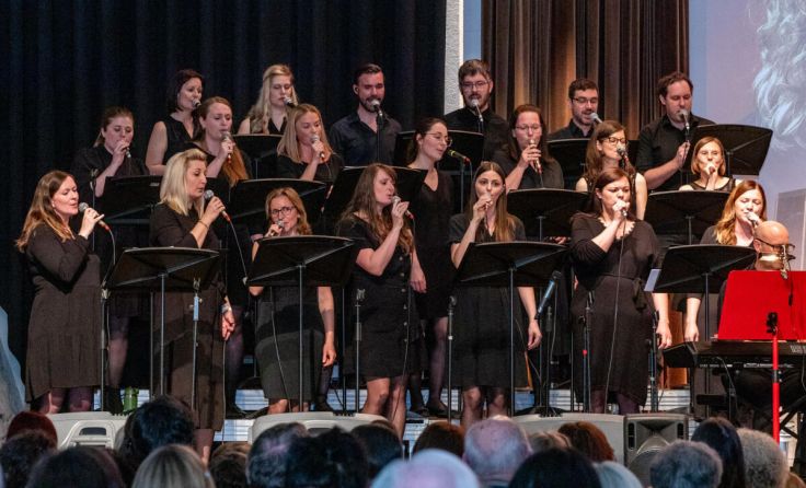 Der Chor "Singflut" lädt zum Adventkonzert ein. (Foto: Erwin Pils)