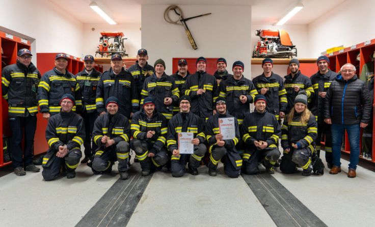 Leistungsprüfung Branddienst in Gold der FF Wienau (Foto: FF Wienau)
