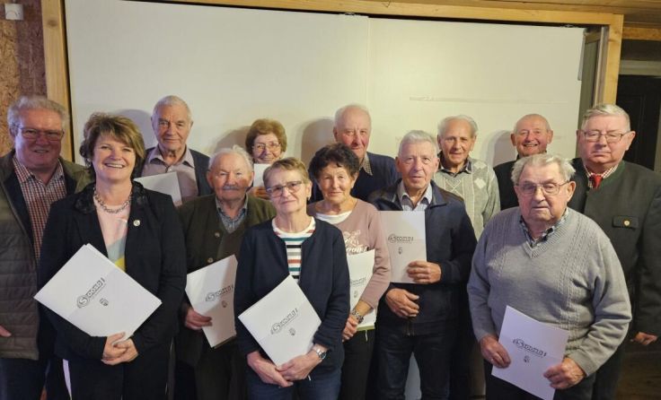 Ehrungen beim Seniorenbund Liebenau (Foto: privat)
