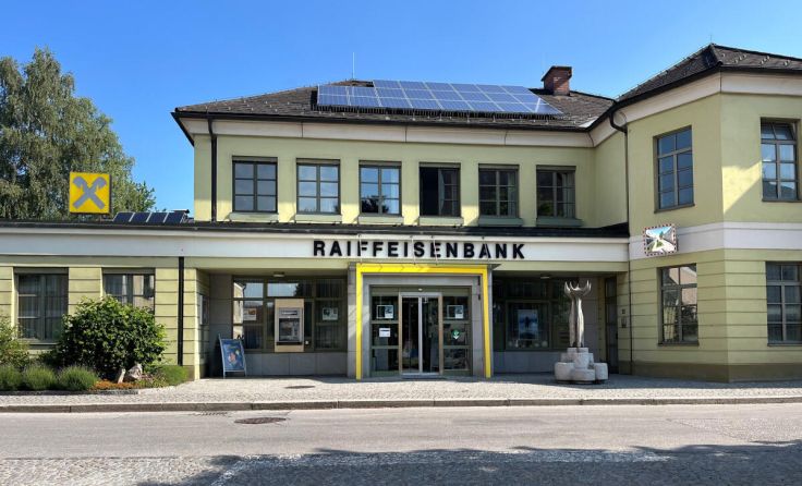 Die Schließung der Bankstelle Lasberg sorgt für Diskussionen. (Foto: Gemeinde Lasberg)