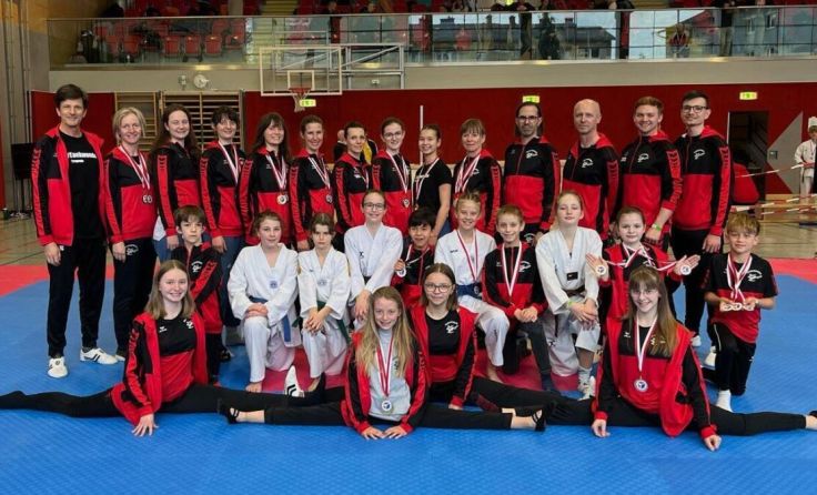 Mannschaft TKD ASVÖ Tragwein (Foto: TKD ASKÖ Freistadt/TKD ASVÖ Tragwein)