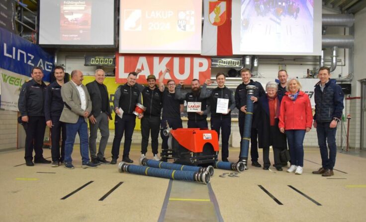 Platz 2 für die Bewerbsgruppe aus Weitersfelden (Foto: FF Lasberg)