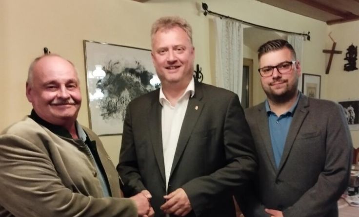 Peter Hochstöger, Peter Handlos, Bernhard Hackl (Foto: privat)