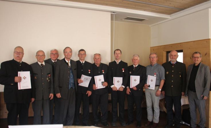 ÖKB-Jahreshauptversammlung und Ehrungen (Foto: Rudolf Kaineder)