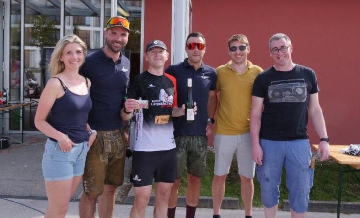 Andreas Schinagl legte mit 44, 48 Kilometer die weiteste Strecke zurück. (Foto: Gemeinde Hagenberg)