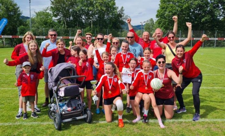 Die Landesmeisterinnen aus Hirschbach (Foto: SU Hirschbach)