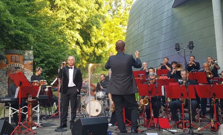 Die Big Brass & Rhythm Band Freistadt sorgt in Kefermarkt für gute Unterhaltung. (Foto: privat)