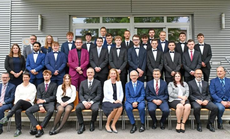 Die erfolgreichen Maturanten der HTL Freistadt (Foto: Pramhofer)