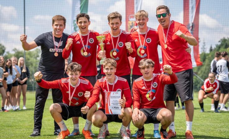 Gold für die U18 Burschen (Foto: Ines Weber)