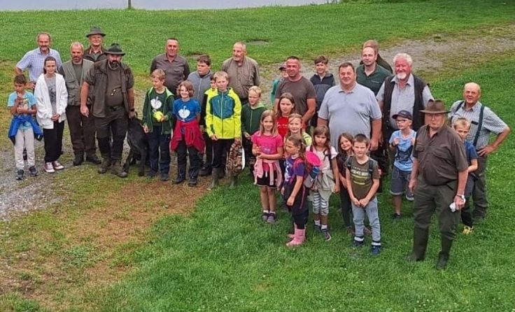 Ferienpass-Aktion der Grünbacher Jäger (Foto: privat)