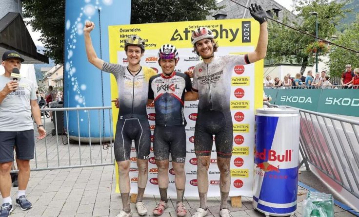 David Schöggl (2), Philip Handl (1) und Michael Kampelmüller (3). (Foto: Karl Posch)