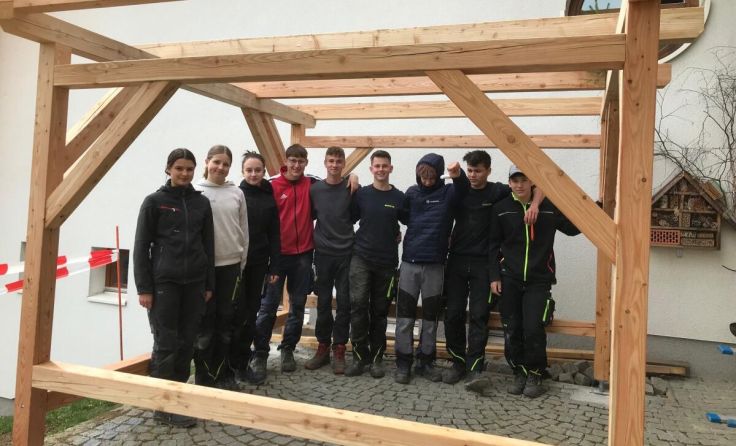 Die Bau-Holz-Gruppe (Foto: PTS Unterweißenbach)