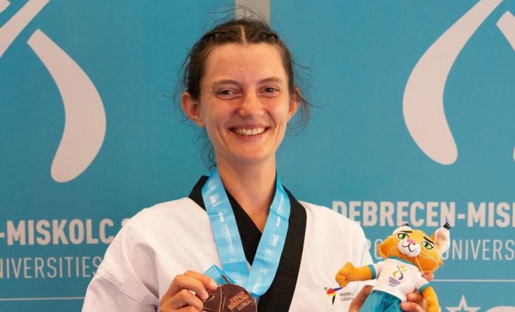 Bronze für Sigrid Walch (Foto: Unisport Autstria)