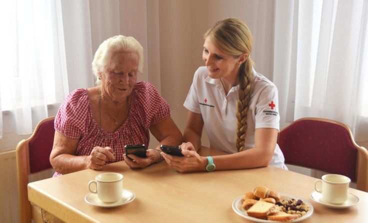 Digitaltraining des Roten Kreuzes (Foto: Silke Pachinger/Rotes Kreuz Freistadt)