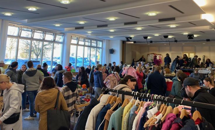 Kinder- und Spielsachenflohmarkt in Ried in der Riedmark (Foto: Sara Mensing-Braun)