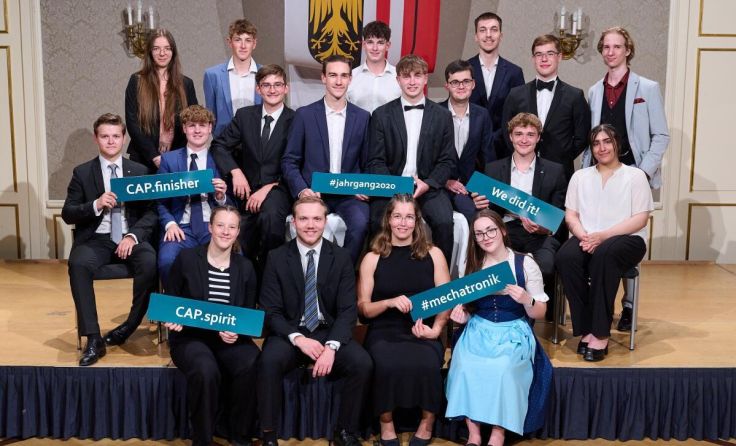Absolventen des Jahrgangs 2020 glänzen mit herausragenden Leistungen. (Foto: CAP/Martin Wiesler)