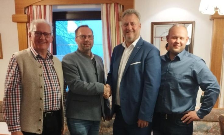 Walter Peherstorfer, Michael Spörker, Peter Handlos und Patrick Haiböck (Foto: privat)