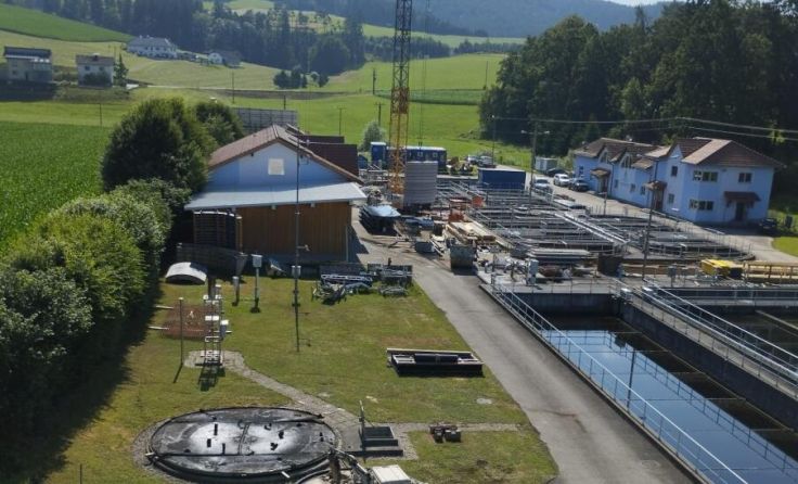 Erweiterung der Kläranlage (Foto: RHV Freistadt)