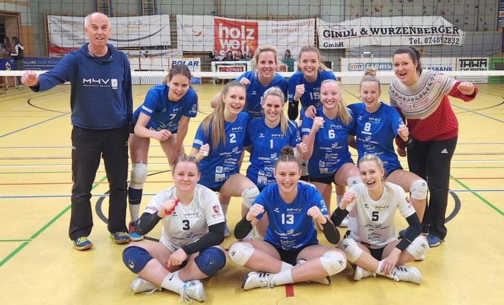 Die Mühlviertlerinnen jubeln gegen Purgstall (Foto: Copyright ist M4V)