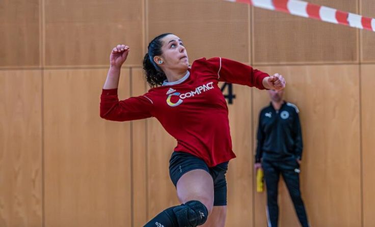 Angreiferin Cecília Jaques (Foto: Wolfgang Benedikt)