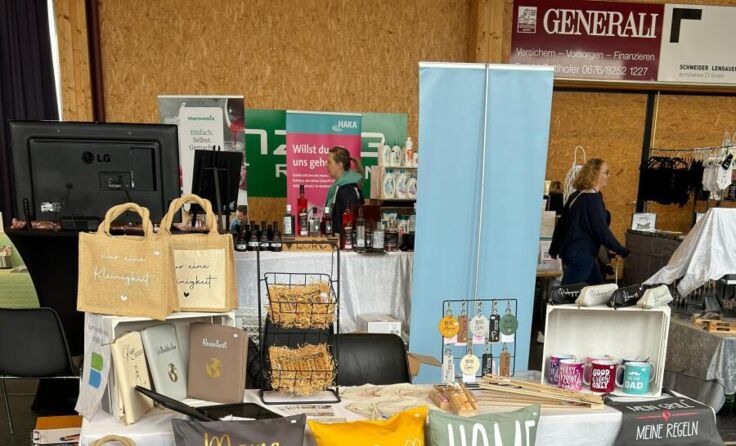 31 Aussteller sind beim Frühjarhsmarkt dabei. (Foto: Melanie Tober)