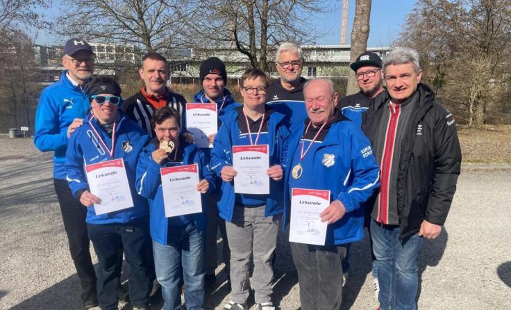 Das erfolgreiche Wartberger Team (Foto: TSU Wartberg Sektion Behindertensport)