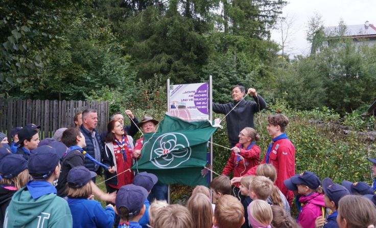 Die Pfadfinder haben einen neuen Wanderweg geplant und umgesetzt. (Foto: Pfadfindergruppe Freistadt)
