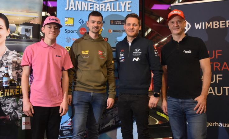 Marcel Neulinger, Michael Lengauer, Simon Wagner und Günther Knoblich (Foto: Harald Illmer)