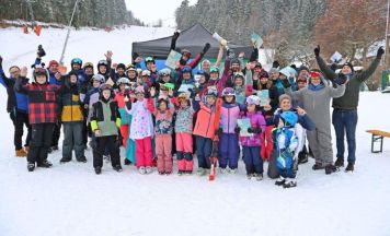 Pfadfinder lieferten sich rasantes Skirennen