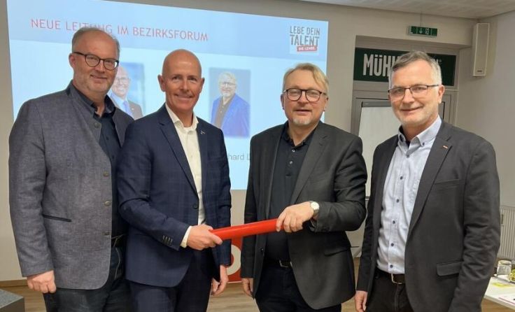 Christian Naderer, Helmut Kern, Gerhard Lengauer und Thomas Denk (Foto: WKO)