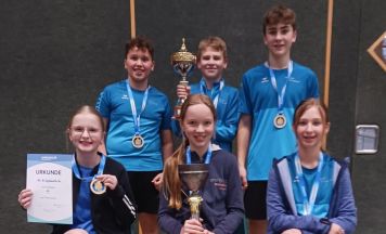 Zwei Tischtennis-Landesmeistertitel für Mittelschüler aus St. Leonhard