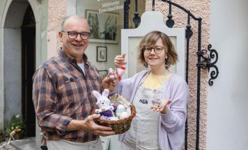 Es grünt so grün beim Ostermarkt im mük