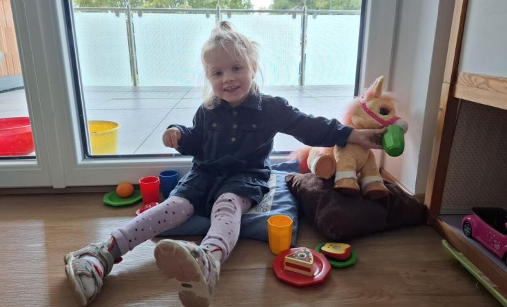 Der Erlös der Charity-Rallye kommt Valentina aus St. Georgen am Walde zugute. (Foto: privat)