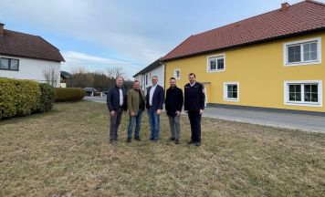 Errichtung eines Löschwasserbehälters in Kriechmayrdorf