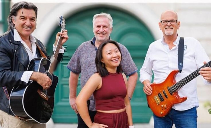 Die Band „Schickaria" sorgt für gute Unterhaltung. (Foto: Harald Marchhart)