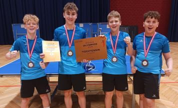 Bronze für Mittelschule St. Leonhard bei Tischtennis-Bundesmeisterschaft 