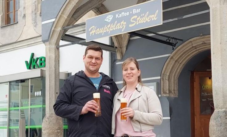 Die Betreiber Raffael Etzlstorfer und Verena Schwabegger (Foto: Larndorfer)