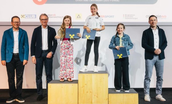 Platz 2 für Luise Tscholl (USC Freistadt). (Foto: Ski Austria OOE/Simon Reisinger)