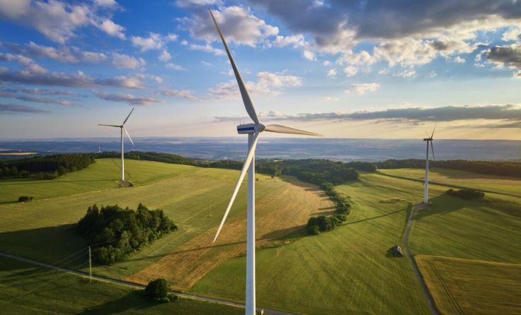 Symbolfoto: Windpark (Foto: stock.adobe.com/ Martin Mecnarowski)