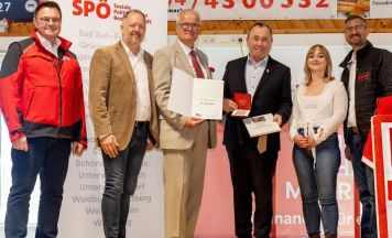 Victor-Adler-Plakette für Walter Schopf