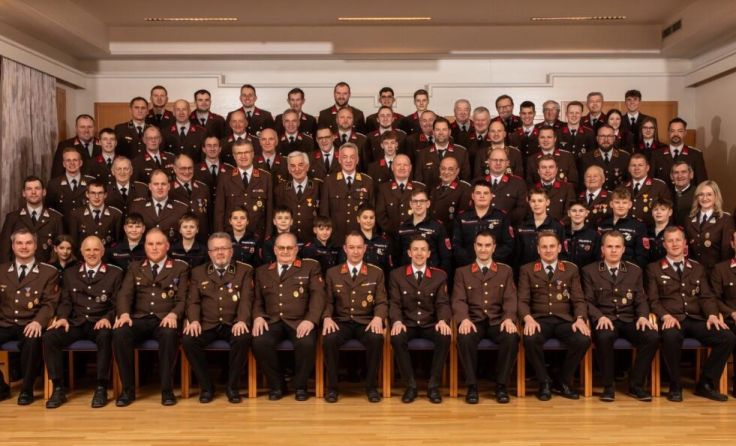 Die Feuerwehr Lasberg feiert heuer ihr 150-jähriges Jubiläum. (Foto: Gutenthaler Photography)