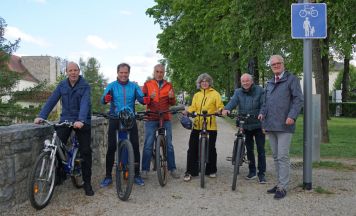 Auf der Promenade in Freistadt darf nun geradelt werden
