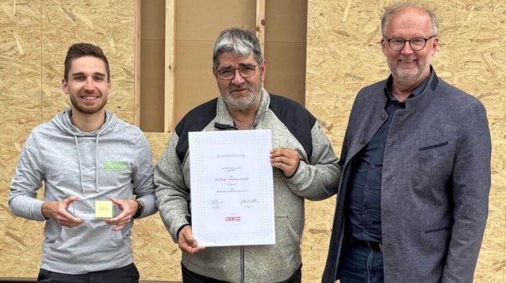 Wirtschaftsmedaille für Wolfinger Holzbau aus Tragwein